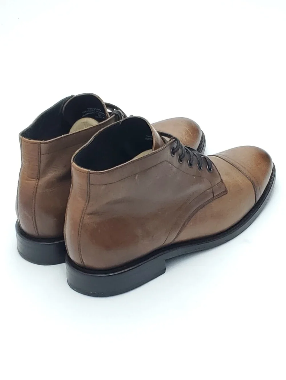 Thursday Boot Cadet Cap Toe Leather Boots Walnut/Brown Men’s Handcrafted Size 11